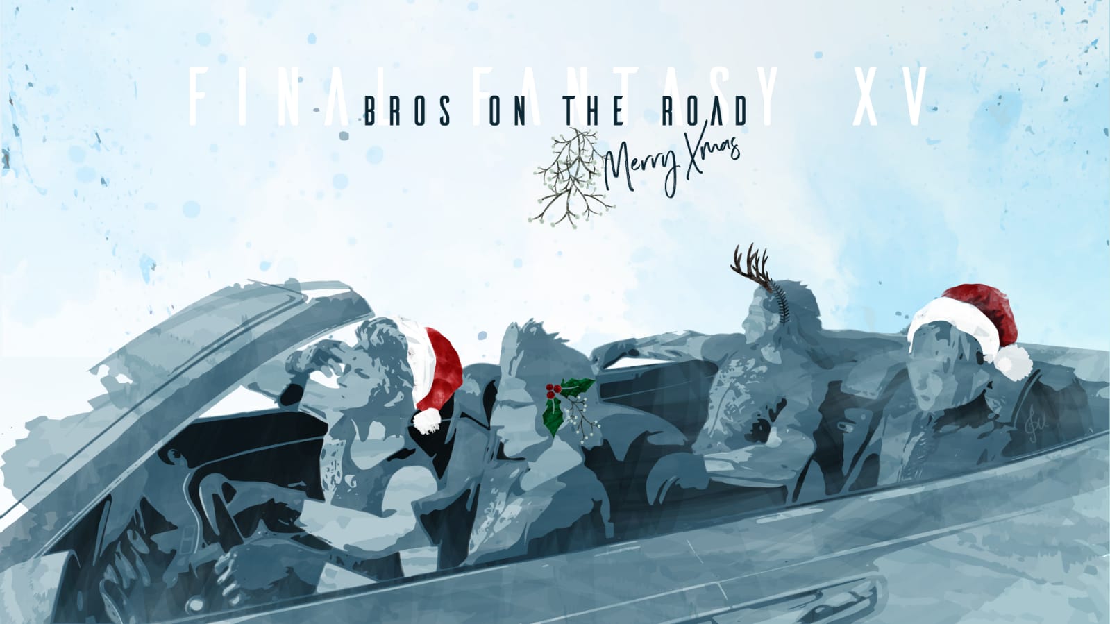 Bros on the Road - Su Ehlers. Final Fantasy XV