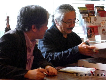 Signierstunde Nobuo Uematsu und Masashi Hamauzu in der Wuppertaler Stadthalle